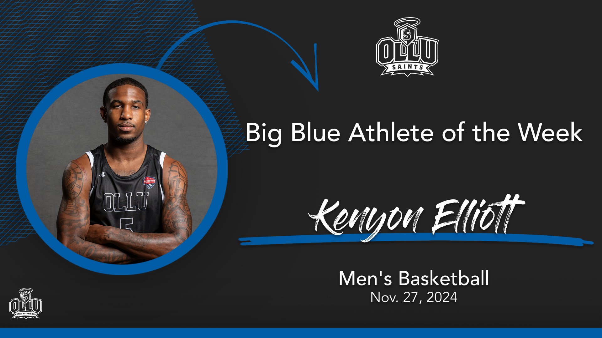 KENYON ELLIOTT  MEN'S BASKETBALL