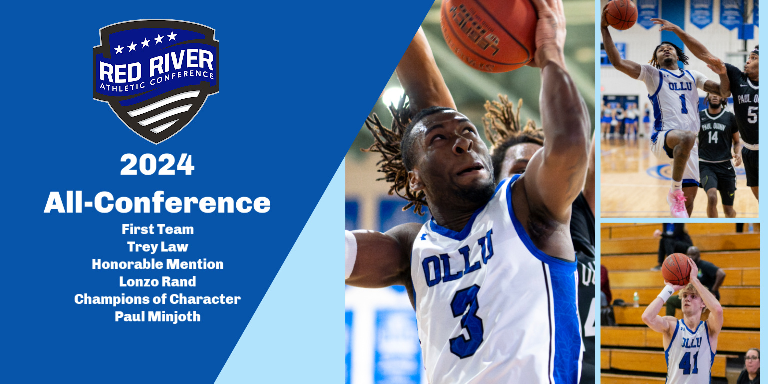 OLLU Men's Basketball Has Three on Red River All-Conference Team