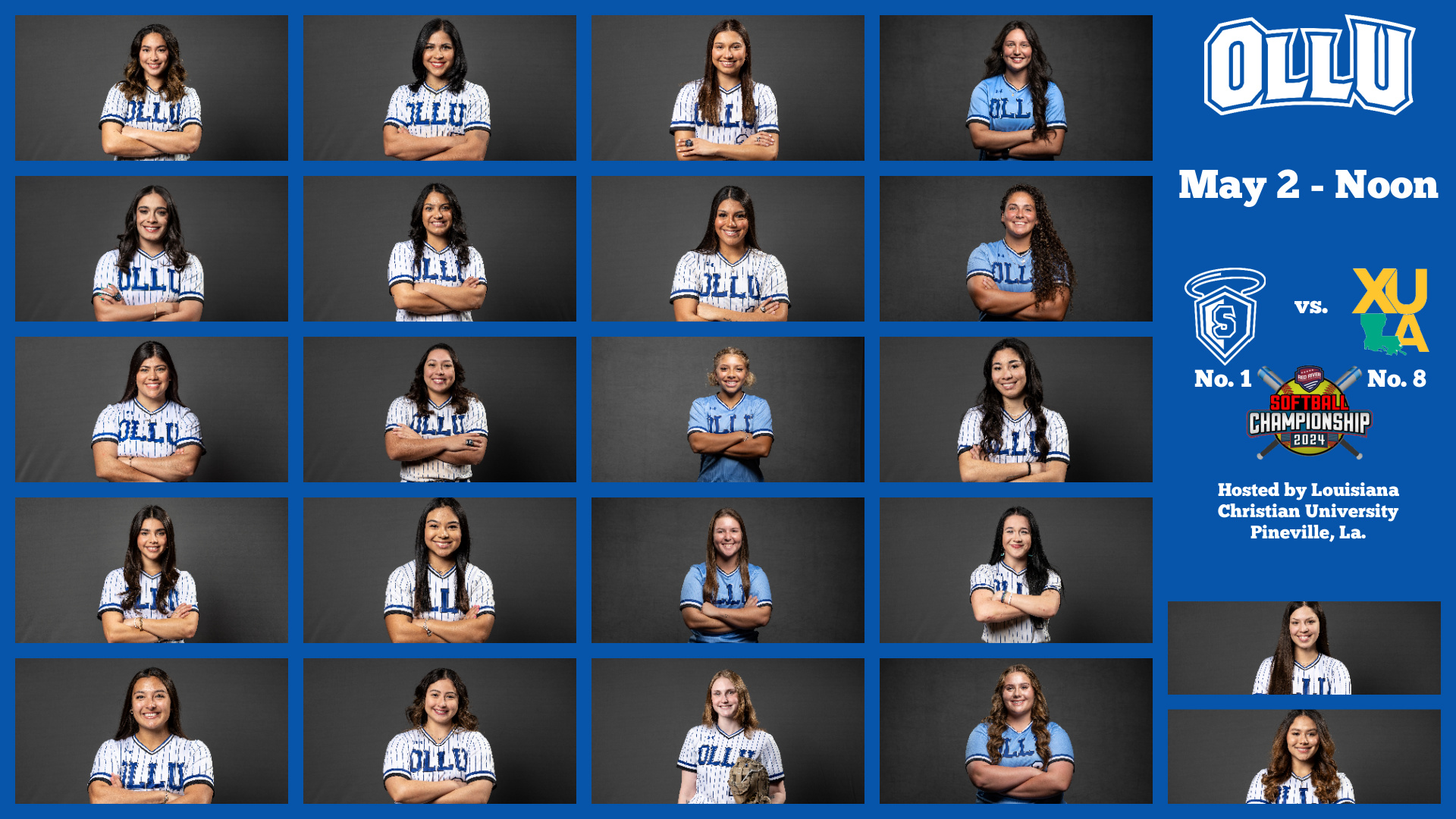 OLLU Softball Ready To Defend Its RRAC Tournament Title Beginning May 2