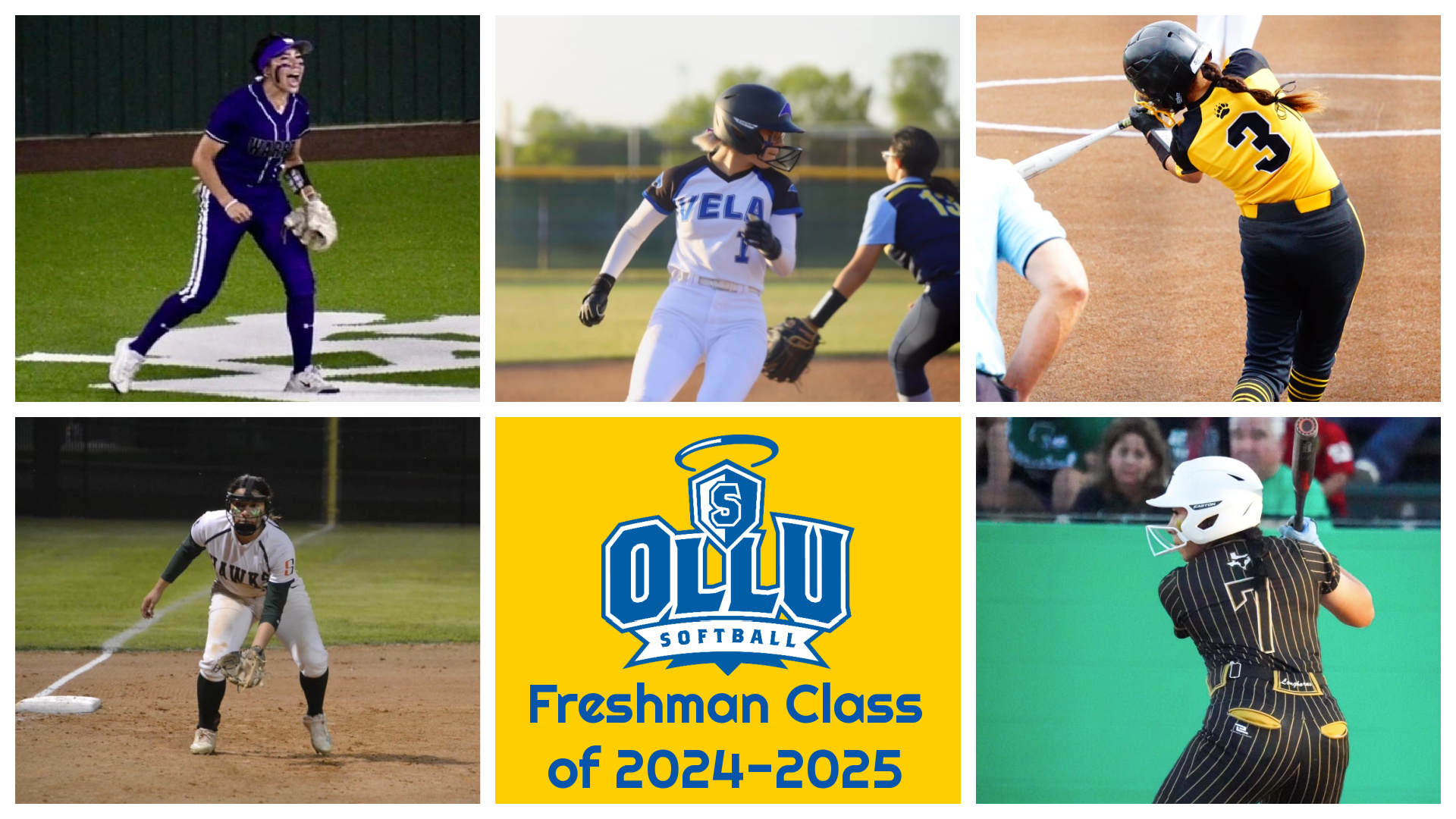 OLLU Softball Announces the Freshman Class of 2024-2025
