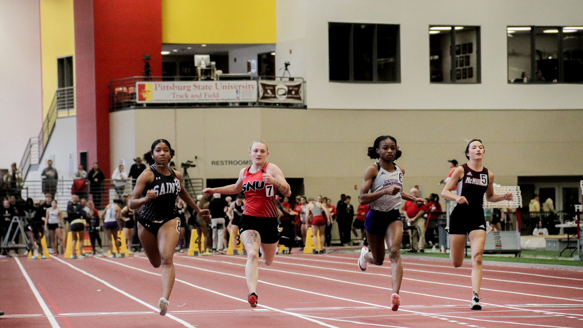 Kiana Kebbi competed in the 60m and 200m events.
