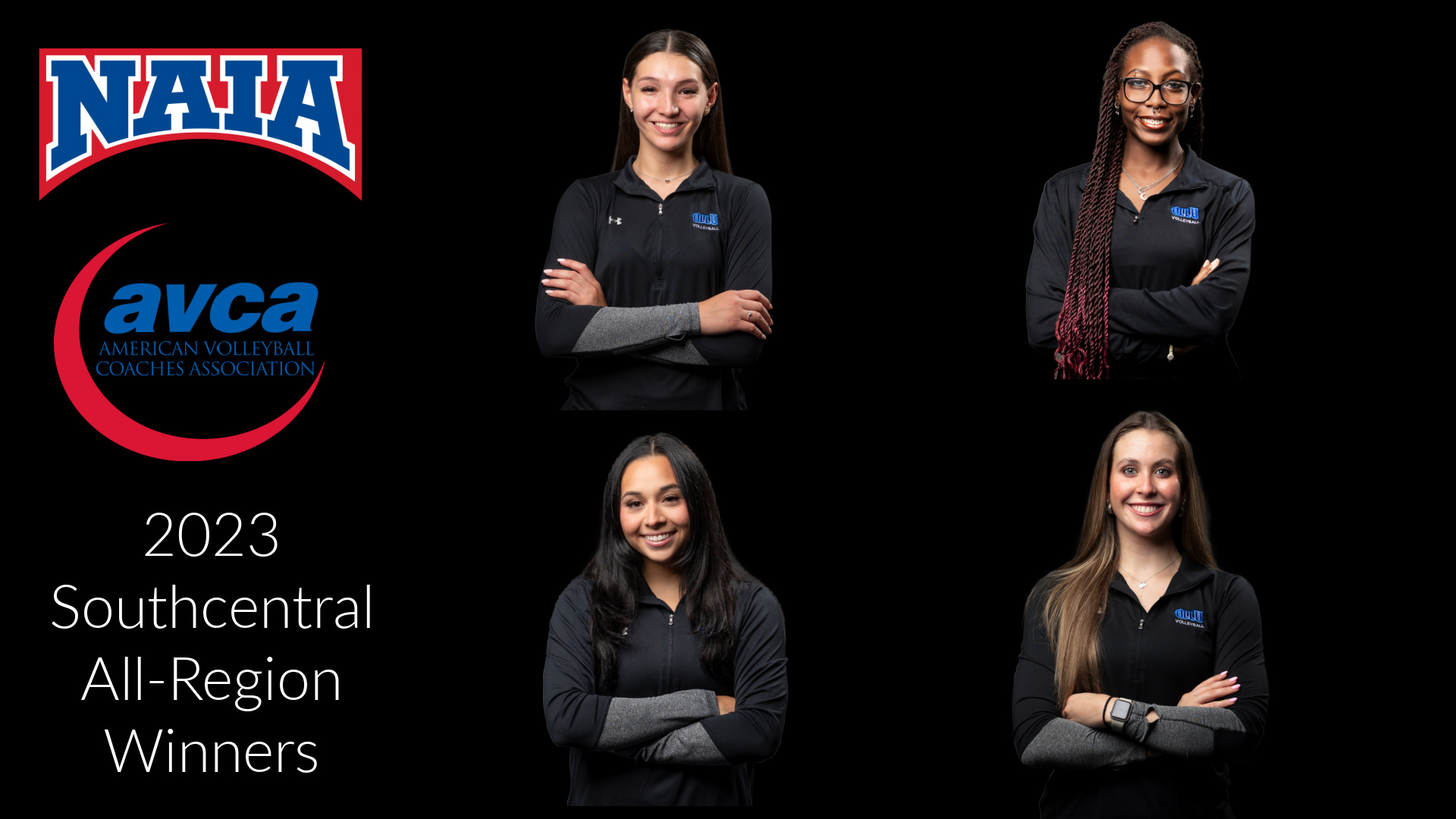 Four From Volleyball Selected to First Team AVCA All-Region Team