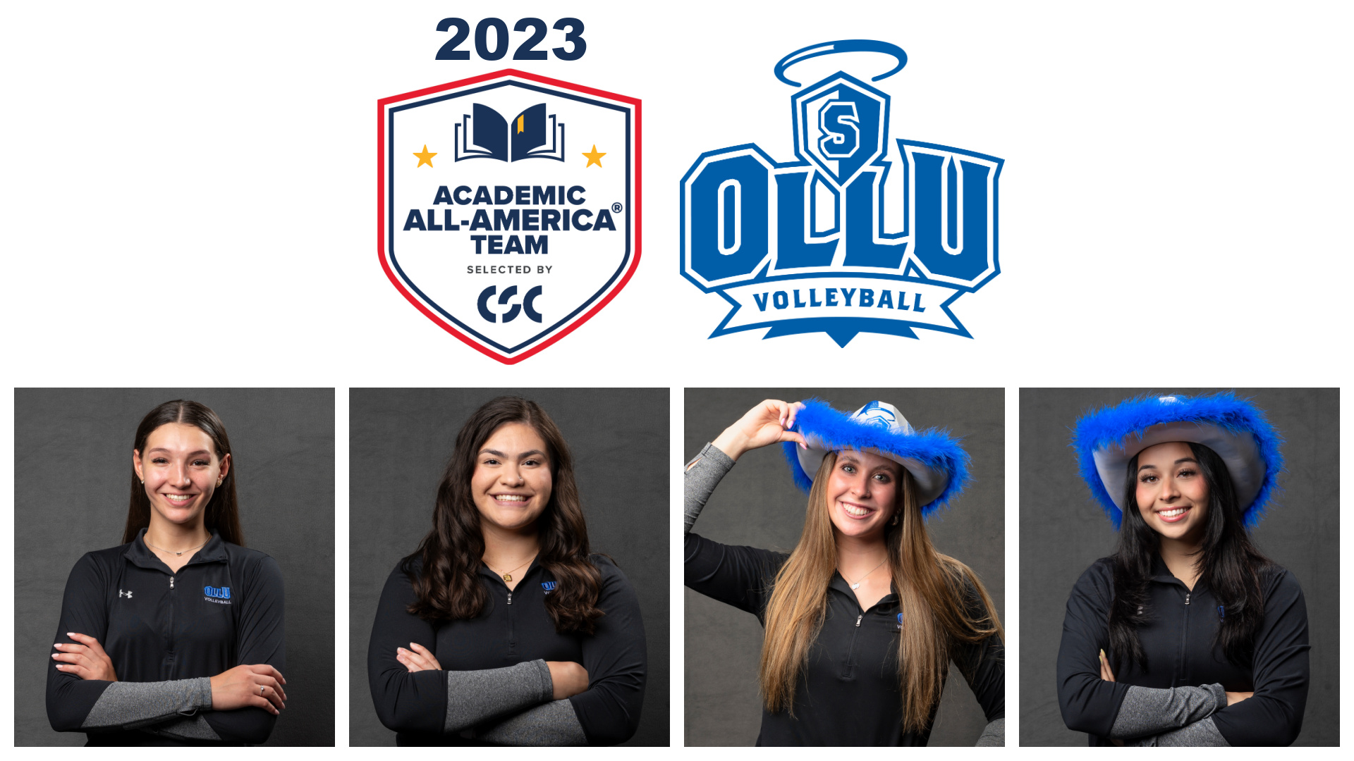 Four OLLU Volleyball Players Earn Academic All-District&reg; Awards